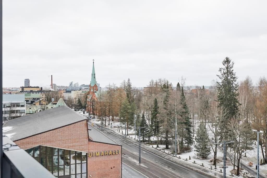 Rauhallinen Kolmio Omalla Saunalla Tampereen Keskustassa Екстериор снимка