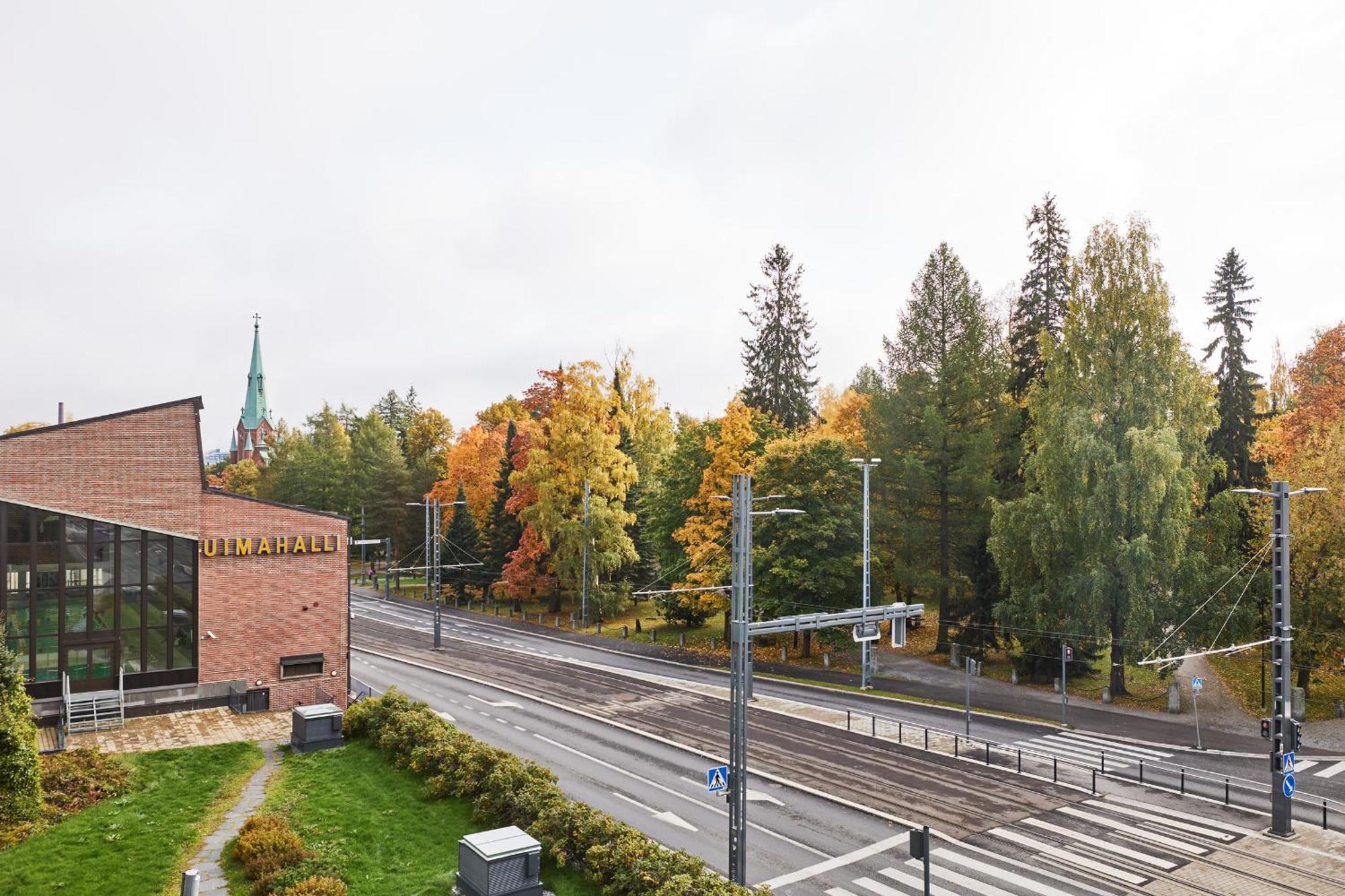 Rauhallinen Kolmio Omalla Saunalla Tampereen Keskustassa Екстериор снимка